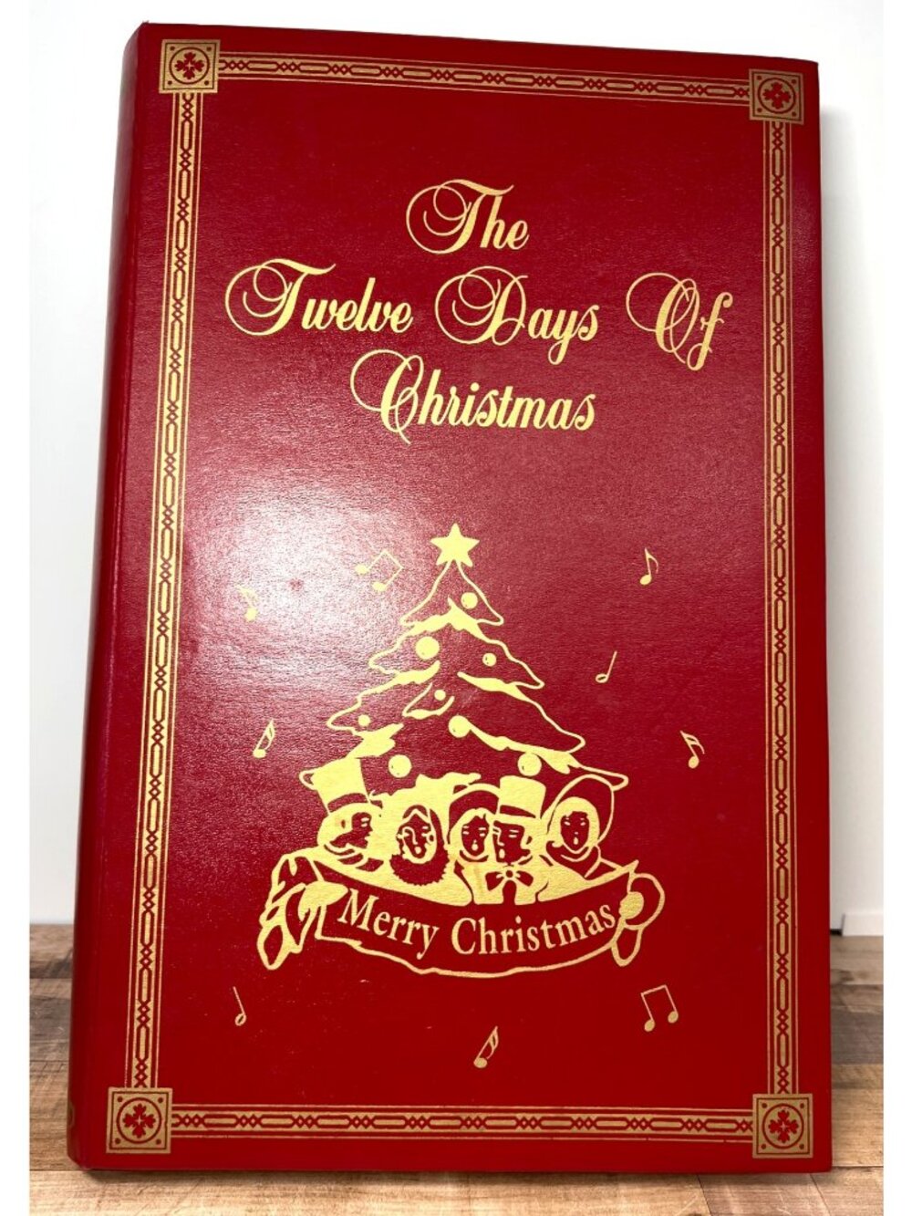 The Twelve Days Of Christmas Ornament Set In Decorative Holiday Book Box, Music
